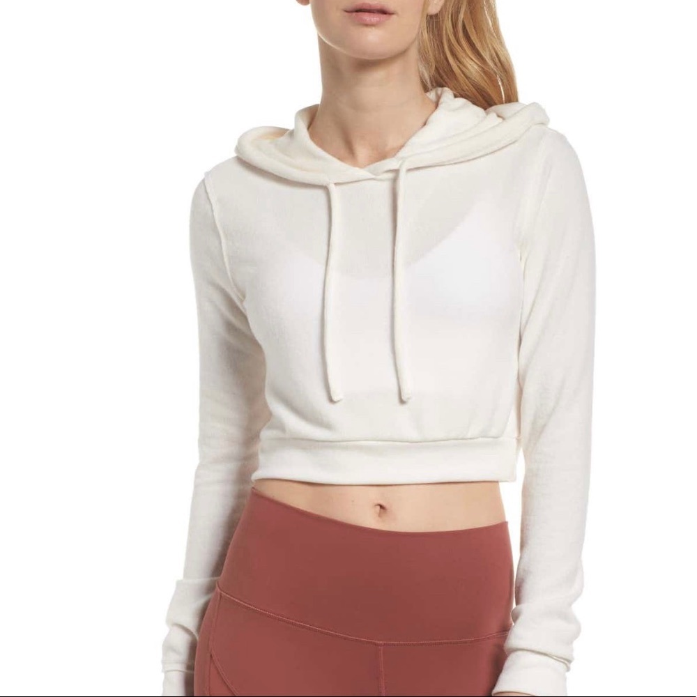 Alo get away cropped sweater